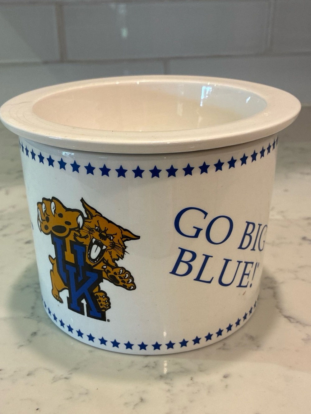 University of Kentucky Wildcats Ceramic Dip Chiller Tailgate Party